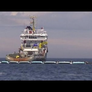 Riesenköcher für Plastikmüll in der Nordsee - science