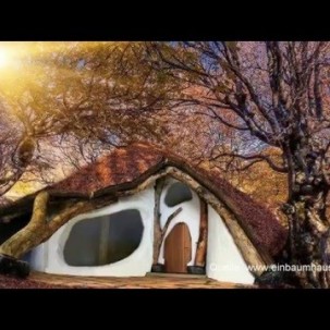 Hobbithaus aus nur einem Baum in Österreich - das EinBaumHaus