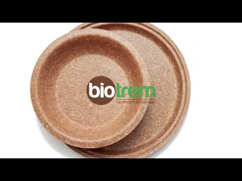 Biotrem – Essbares und umweltfreundliches Einweg-Geschirr aus Weizenkleien